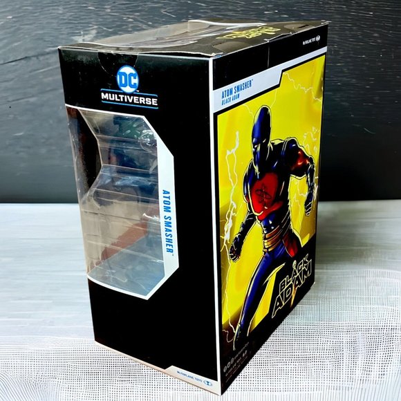 DC Multiverse Black Adam Figure 12" Atom Smasher Adam, 1st Addition, NEW SEALED - Picture 8 of 10